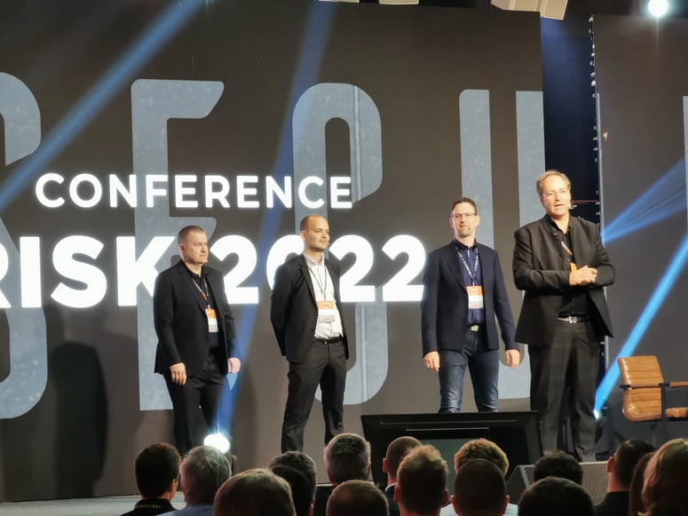 Utrinek z otvoritve lanske konference RISK 2022.