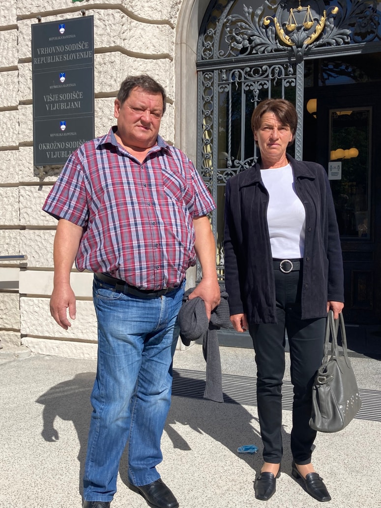 Damjan Ojsteršek in Urška Trotovšek zaradi izgube sina že več let bijeta sodno bitko z UKC Ljubljana. 