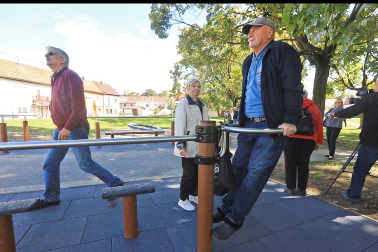 Na Taboru se veselijo novega igrišča za otroke, starejše in gibalno ovirane. 