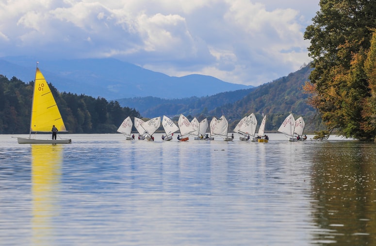 Glavna fotografija članka:Po regati na Dravi: Prvo jadro Maribora Lovro Pogačar