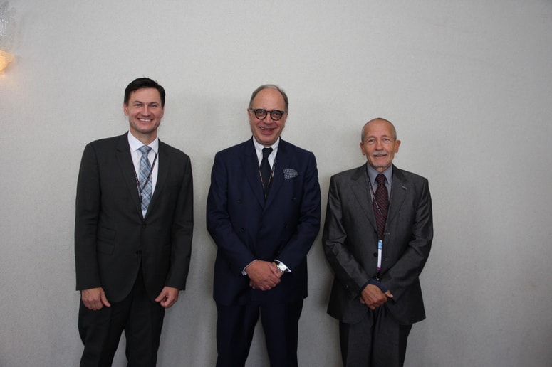 Jurij Toplak, Rado Race in Hinko Jenull (z leve). 