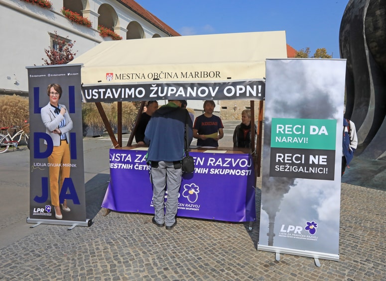 LPR, ki jo najbolj moti načrtovana sežiganica na Teznu, zbira podpise proti Arsenovičevemu OPN. 