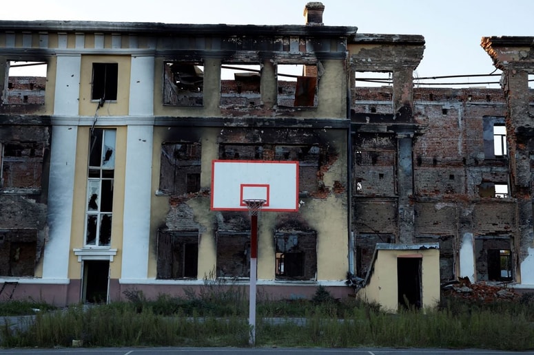 Včerajšnji prizor iz Harkova.