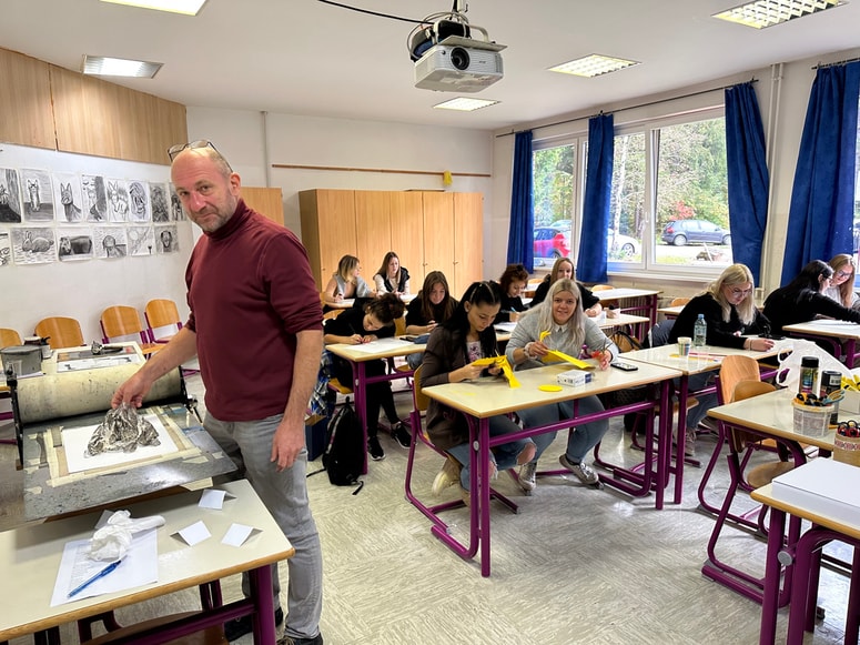 Dijaki so se na srečanju okoljevarstvenikov preizkusili in spoznavali na različnih delavnicah. 