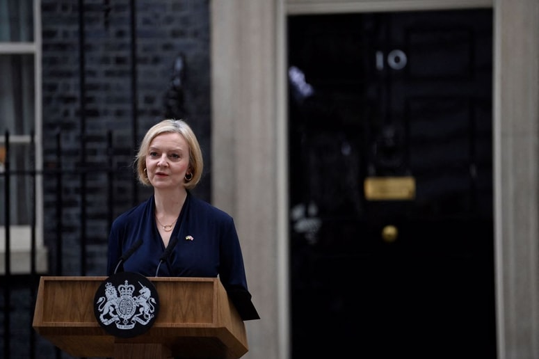 Liz Truss je bila na položaju premierke le šest tednov.