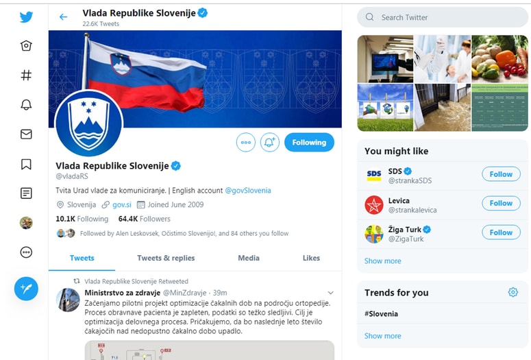 Glavna fotografija članka:Ukom pripravil smernice za moderiranje komentarjev na vladnih profilih na družbenih omrežjih