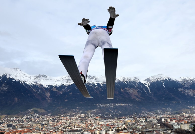 Anže Lanišek je v kvalifikacijah poletel do tretjega mesta. 