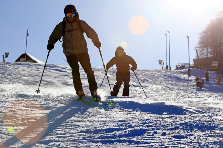 Smučanje na Mariborskem Pohorju