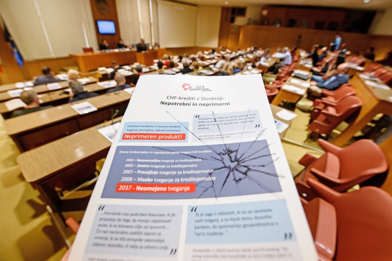 V Združenju frank ugotavljajo, da sodne zmage kreditojemalcev na vrhovnem in ustavnem sodišču vplivajo tudi na sodbe prvostopenjskih sodišč.