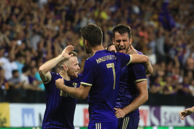 Ljudski vrt sinoči.