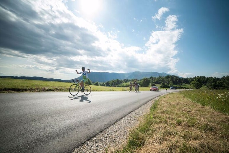 Glavna fotografija članka:Na kolesu od kavča do maratona