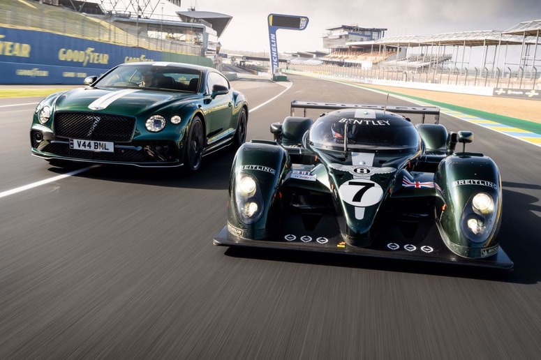 Glavna fotografija članka:Bentleyjeva obletnica 24 ur Le Mansa
