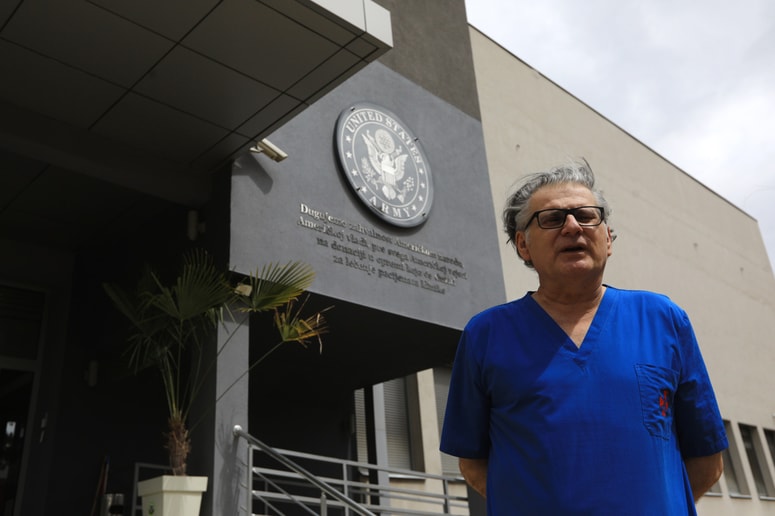 Šef klinike za kardiokirurgijo v Nišu Dragan Milić.