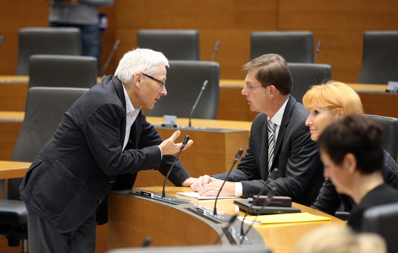 Tone Peršak in Miro Cerar