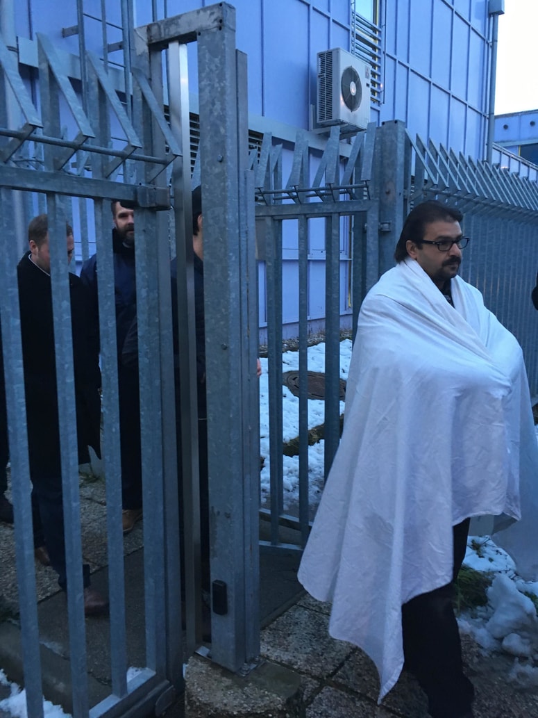 Glavna fotografija članka:Je za sirskega begunca Ahmada Shamieha konec grožnje z deportacijo?