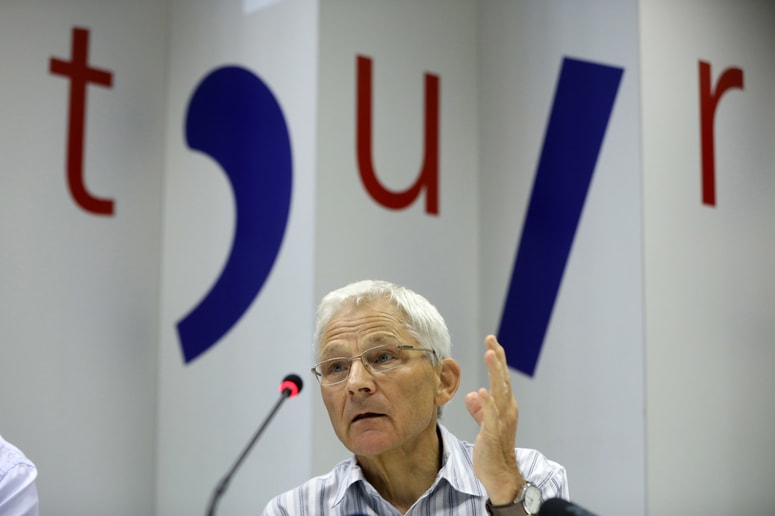 Minister Tone Peršak ob predstavitvi osnutka Nacionalnega programa za kulturo 2018-2025 konec avgusta letos
