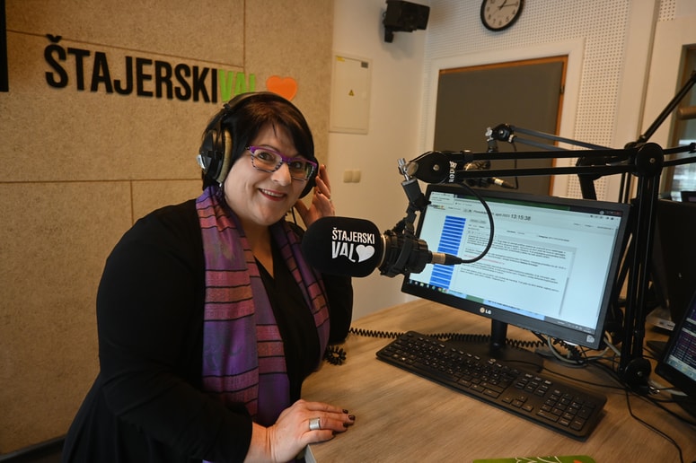 Greta Kokot Rajković, programska direktorica Radia Štajerski val 