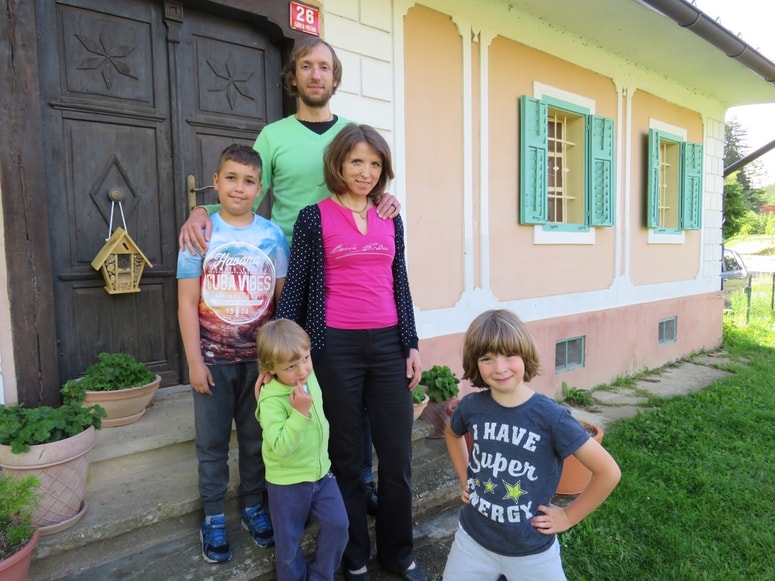 Zgornja Pristava: družina Cafuta je tukaj našla svoj dom.
 
