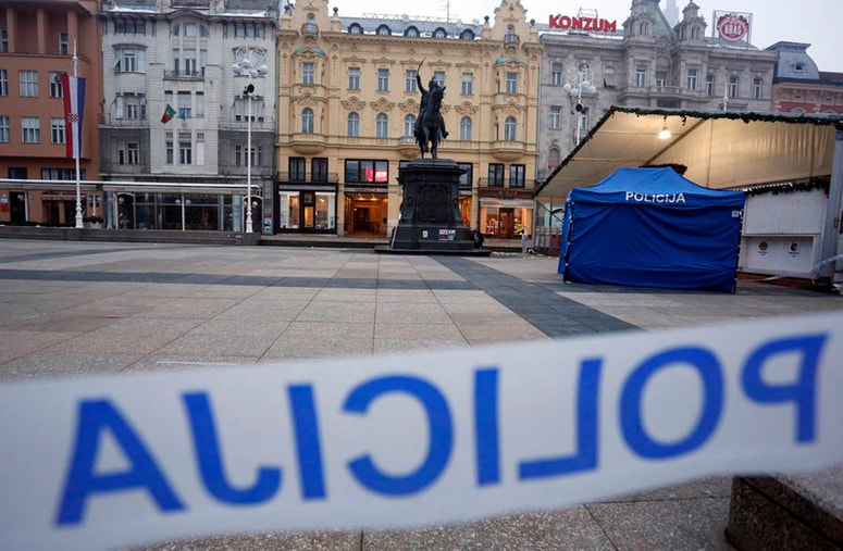 Glavna fotografija članka:Močna eksplozija danes ponoči zbudila Zagrebčane