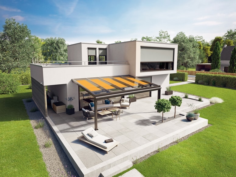 Glavna fotografija članka:Naj nadstrešek polepša hišo