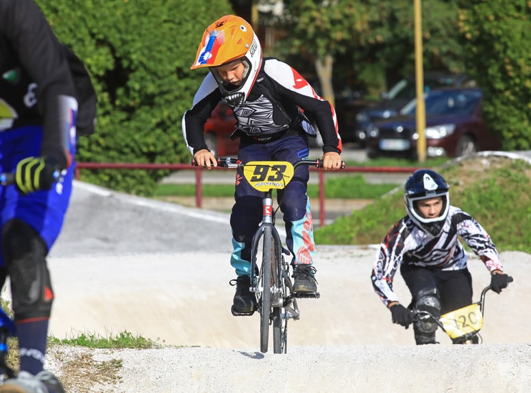 Dirke na BMX-progi na Taboru so bile zagrizene in zanimive. 