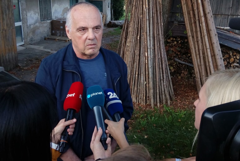 Milko Novič po prihodu iz zapora: "Dokazali smo svoj prav, to mi je v veliko uteho." 