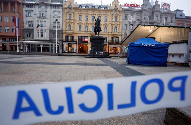 Trg bana Jelačića v Zagrebu. Fotografija je ilustrativna. 