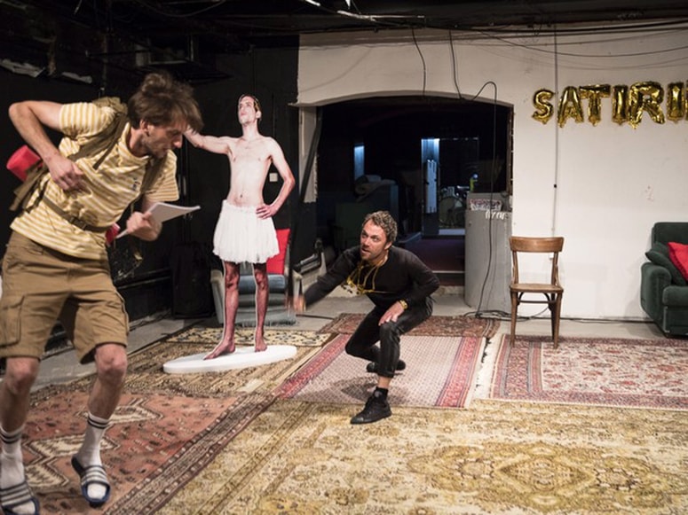 Andraž Jug, Vid Klemenc in Rok Kravanja na Intimnem odru