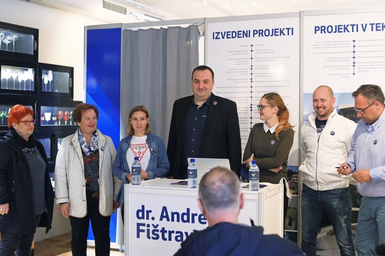 Saša Pelko, vodja volilnega štaba Andreja Fištravca