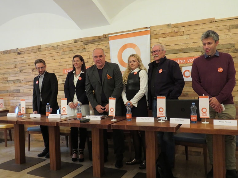 Sandi Sendelbah in nekoč ožja ekipa Odprtega Celja 