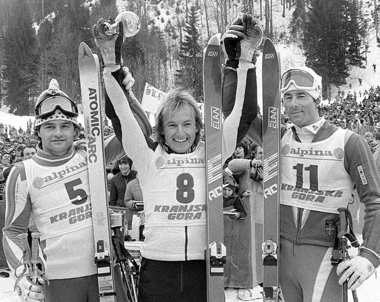 Bojan Križaj je na slalomu leta 1982 v Kranjski Gori ugnal vso konkurenco. Tudi Ingemarja Stenmarka.