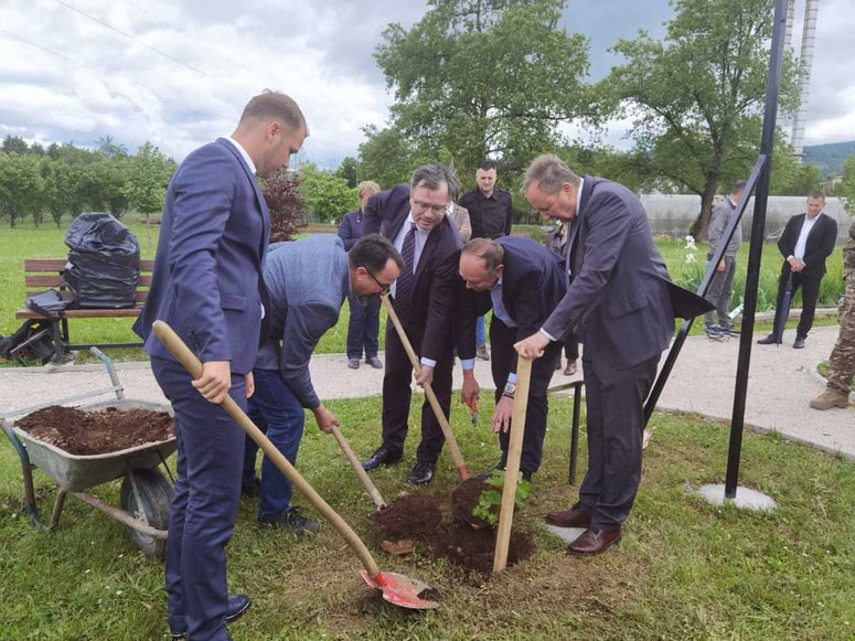 V Banja Luki posadili hčero najstarejše trte na svetu. 