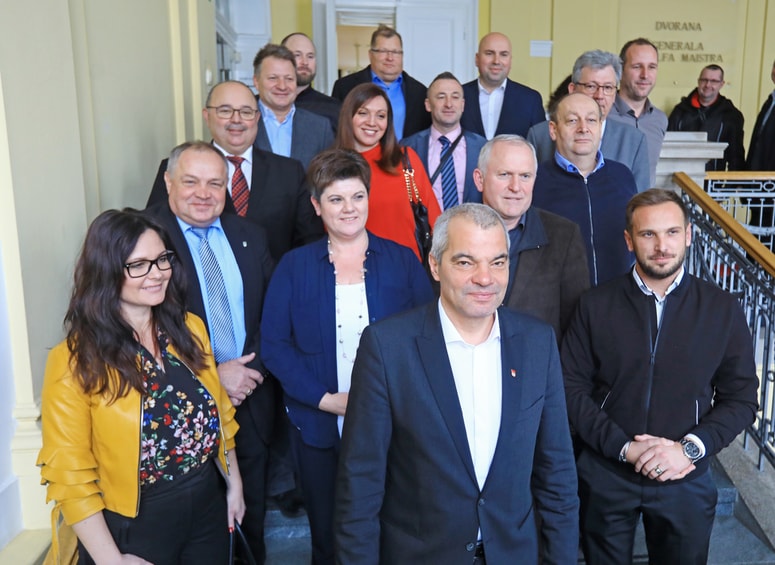 Saša Arsenovič se je na srečanju z okoliškimi župani zavzel za regijo Štajerska.