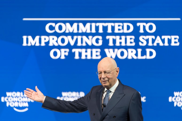 Utemeljitelj davoške platfome Klaus Schwab.

 


