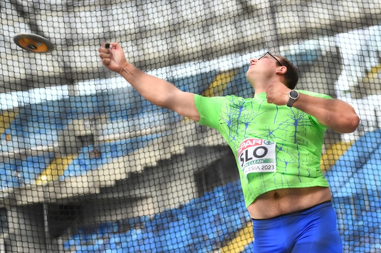 Kristjan Čeh je od srede čakal na svoje zlato. 