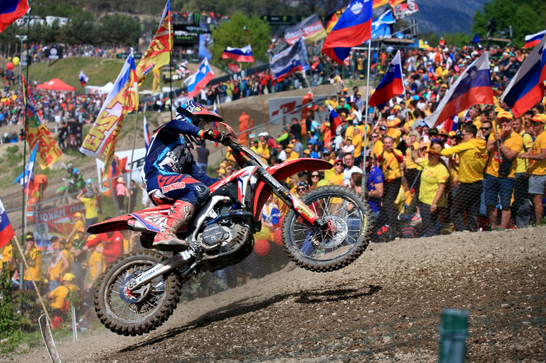 Glavna fotografija članka:Tim Gajser zmagal v Trentinu
