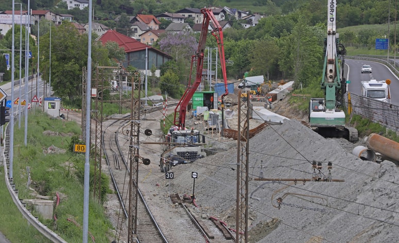 Maribor - Šentiljska cesta - posodobitev železniške proge 