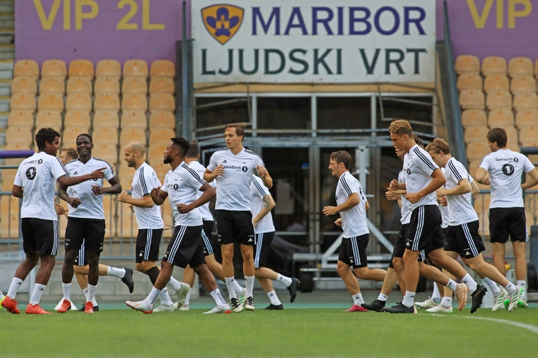 Glavna fotografija članka:Nogometaši Rosenborga lorda niso pripeljali v Maribor