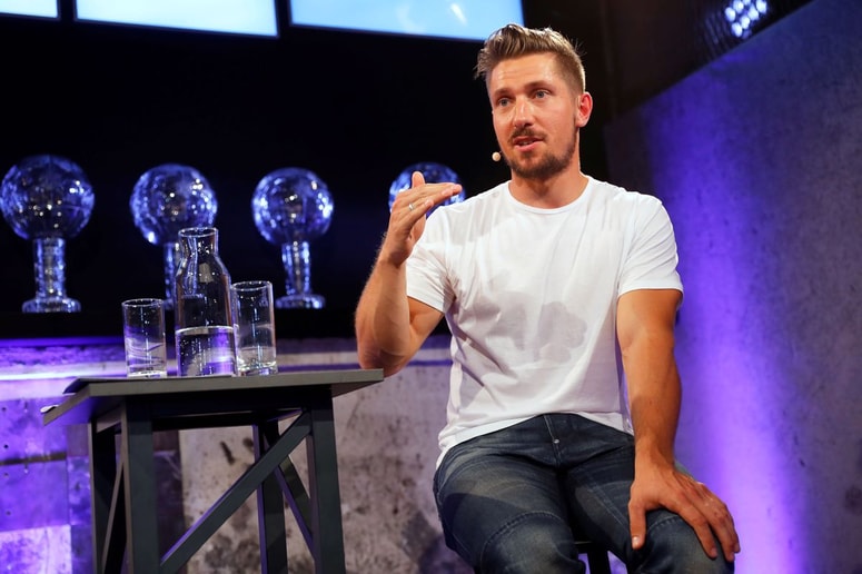 Marcel Hirscher 4. septembra 2019, ko je oznanil umik iz profesionalnega športa. 