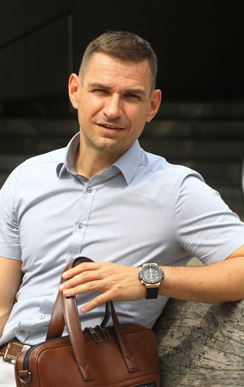 Andrej Šalamun: "Ko sem študiral, je bil ta poklic v Sloveniji še precej neznan."
 