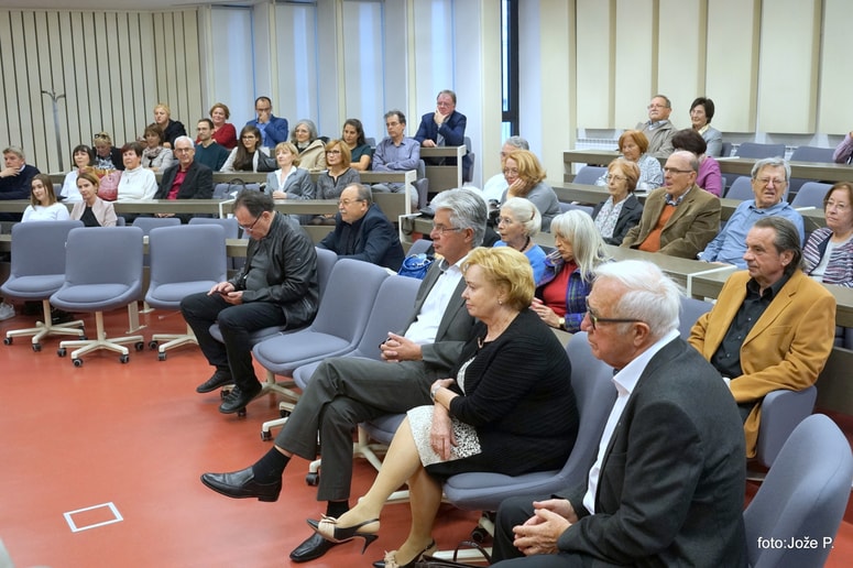 Strokovno srečanje o družini Goriškovih so spremljali obiskovalci iz zdravniških in akademskih krogov.