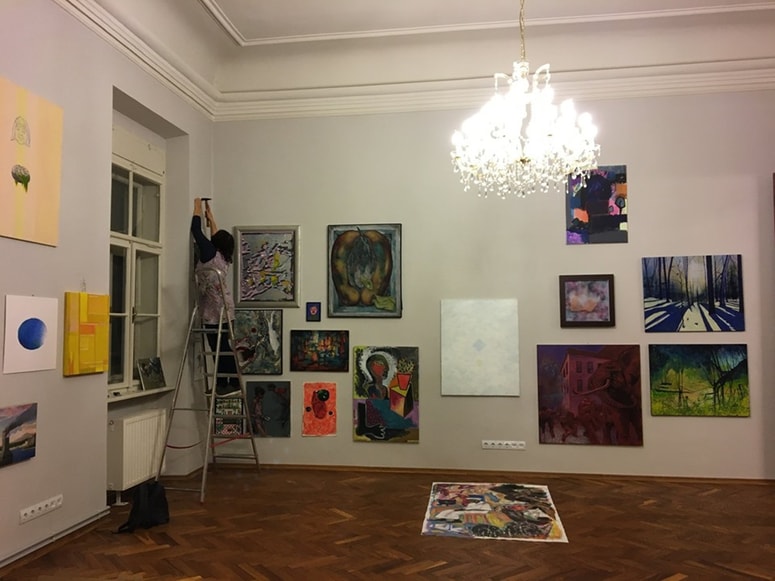 Priprave na sejem v Salzburškem dvoru