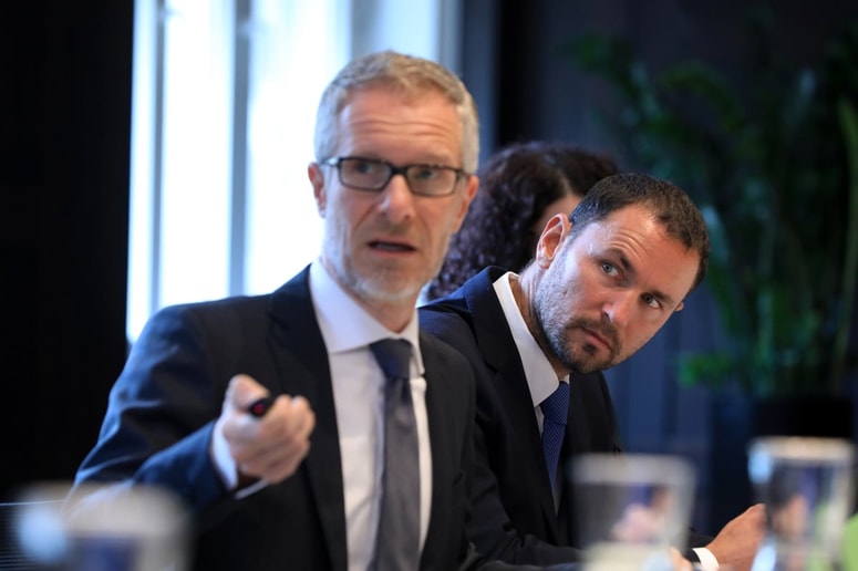 Boštjan Vasle in Primož Dolenc