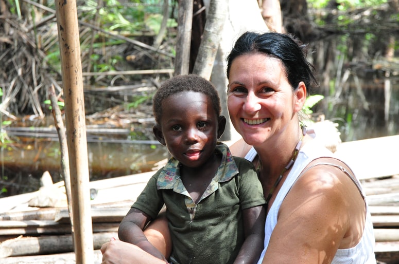 Nataša Zupanc je svoj dom našla tudi v Afriki.
 