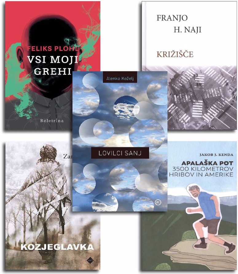 Tri kratkoprozne zbirke, en potopisni in en avtobiografski roman