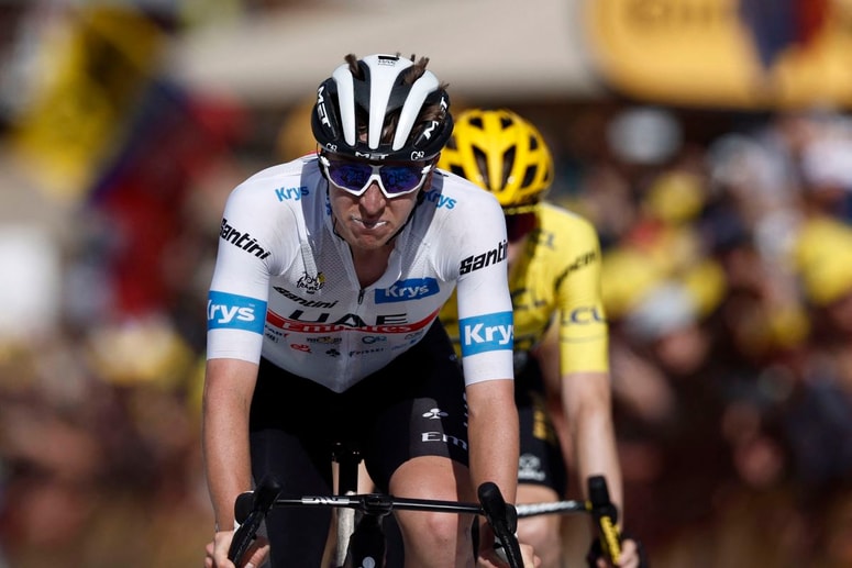 Glavna fotografija članka:(FOTO) Še en izjemen spopad! Vingegaard proti Pogačarju pridobil sekundo