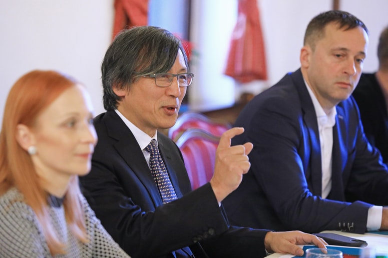 Lan Lin, glavni direktor Gorenja, in Tomaž Korošec, izvršni podpredsednik, napovedujeta leto sprememb v Gorenju, 1,2 milijarde evrov prihodkov in 30 milijonov evrov dobička. 