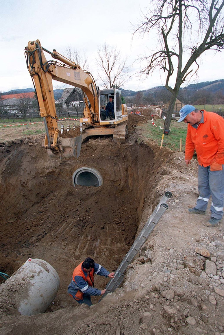 Z evropskim denarjem so v Sloveniji zgradili tudi veliko vodovodov. 