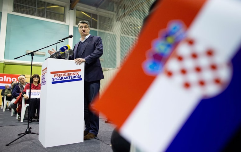 Zmagovalec prvega kroga je socialdemokrat Zoran Milanović. 