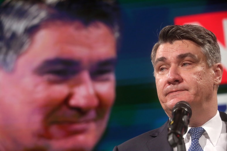 Zoran Milanović je kandidat socialnih demokratov (SDP).